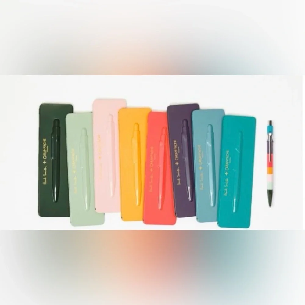 Caran d'Ache + Paul Smith 3rd Edition 849 Ballpoint Pen Coral Pink Case In US